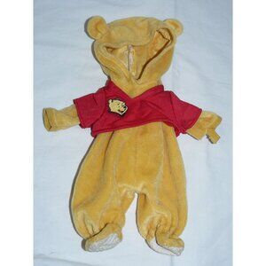 Winnie The Pooh Doll Costume for 12" Water Baby Babies Disney Playmates VTG 2001